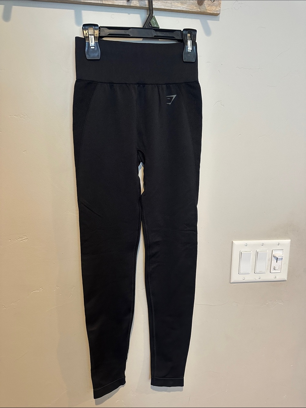 Gymshark Black High-Waist Seamless Leggings